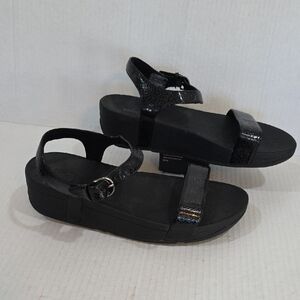 FitFlop Laura Iridescent Scale Back-strap Women's Sandals Size 8 NWT